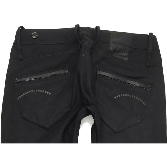 G-Star Brooke Women Black Straight Regular Stretch Jeans W31 L32