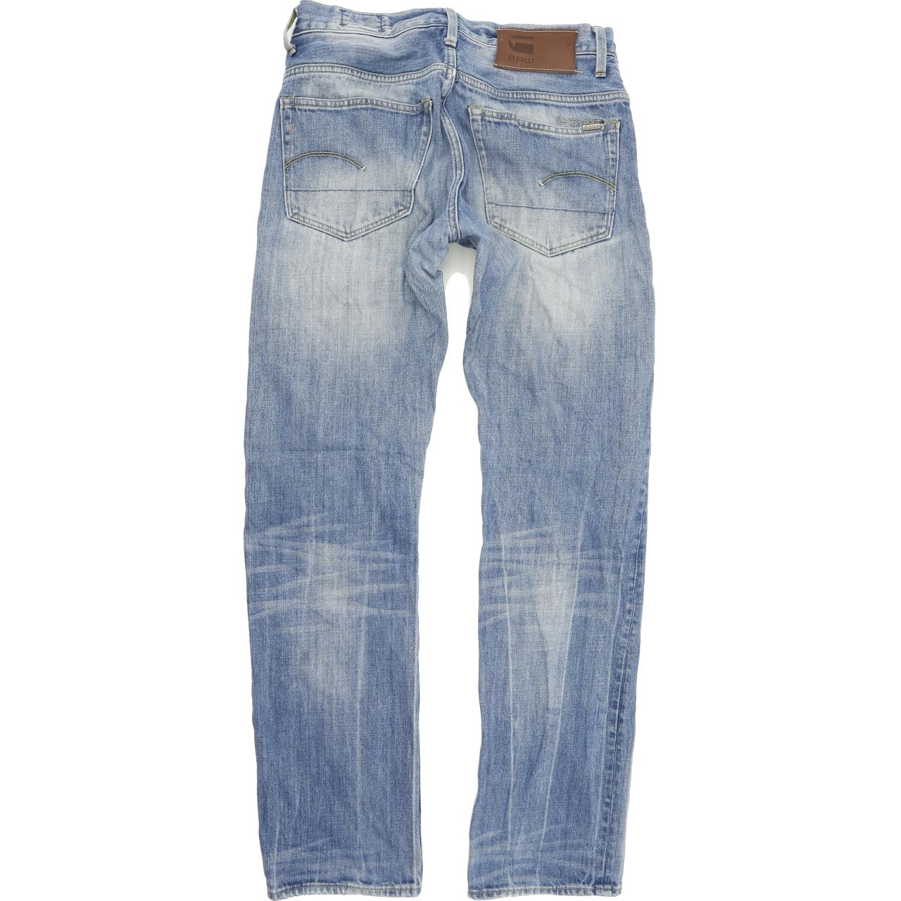 G-Star 3301 Men Blue Straight Regular Jeans W31 L33