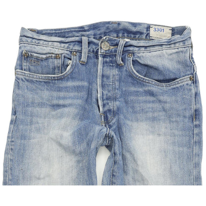 G-Star 3301 Men Blue Straight Regular Jeans W31 L33