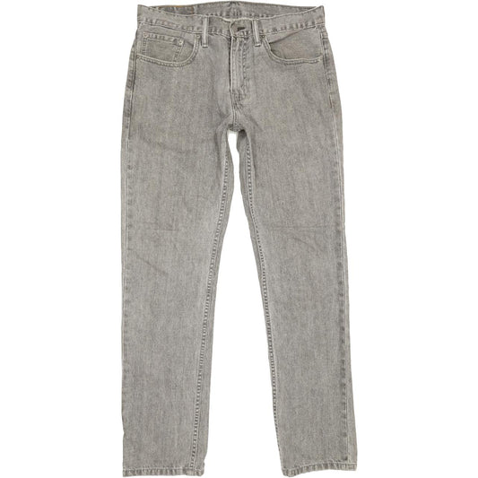 Levi's 511 Men Grey Straight Slim Jeans W33 L31