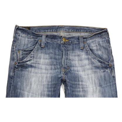 Lee Ripley 3-Needle Men Blue Straight Regular Jeans W36 L32