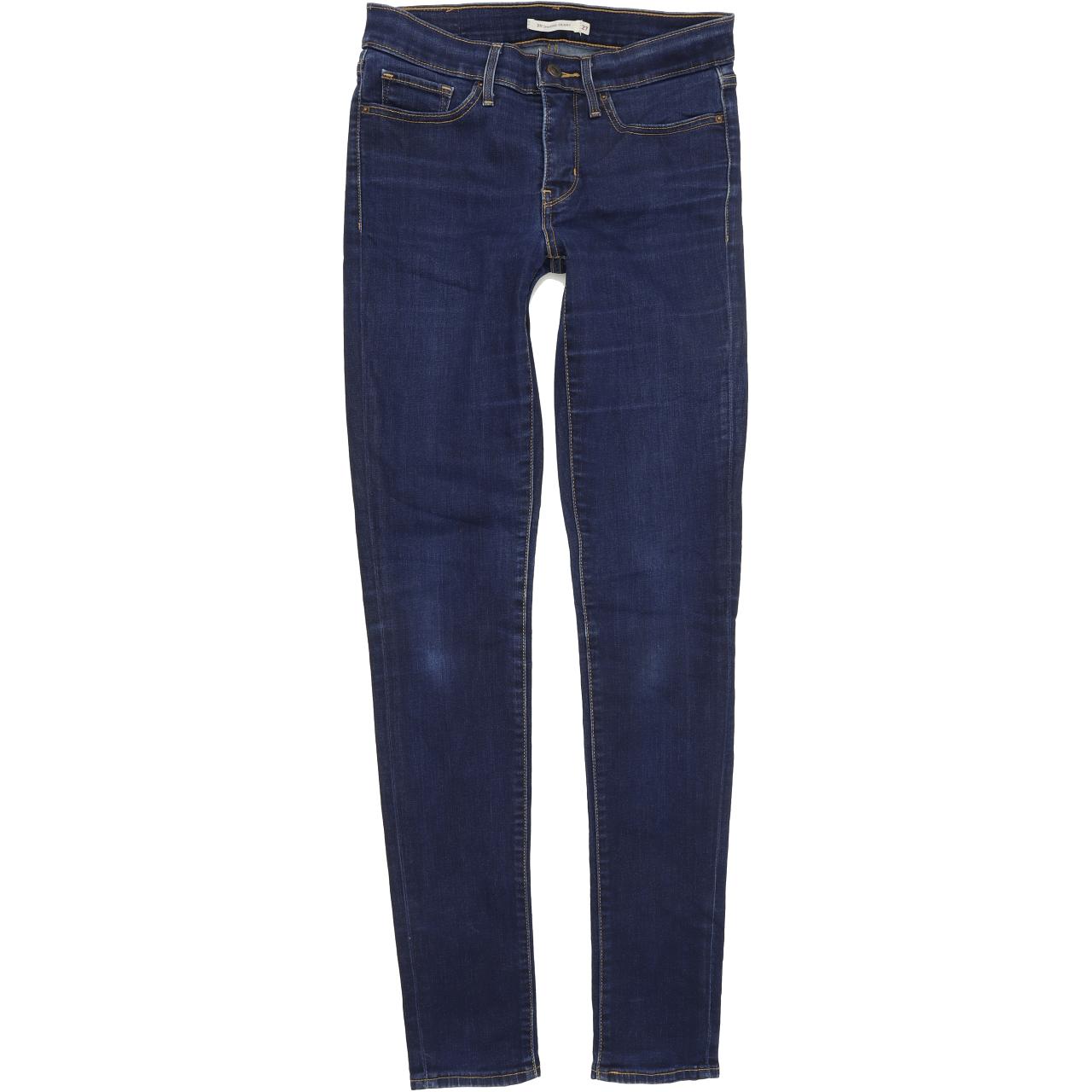 Levi's 311 Women Blue Skinny Slim Stretch Jeans W27 L34