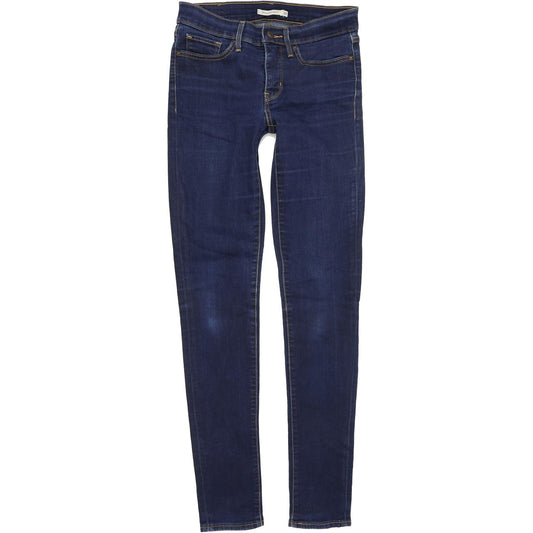 Levi's 311 Women Blue Skinny Slim Stretch Jeans W27 L34