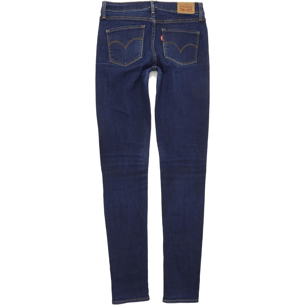 Levi's 311 Women Blue Skinny Slim Stretch Jeans W27 L34