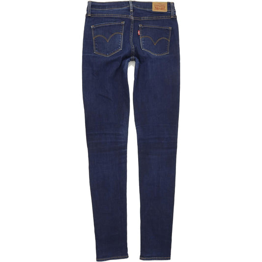Levi's 311 Women Blue Skinny Slim Stretch Jeans W27 L34