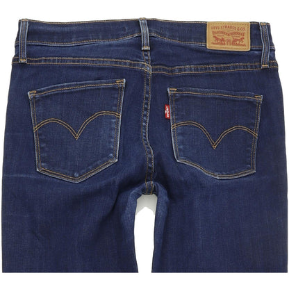 Levi's 311 Women Blue Skinny Slim Stretch Jeans W27 L34