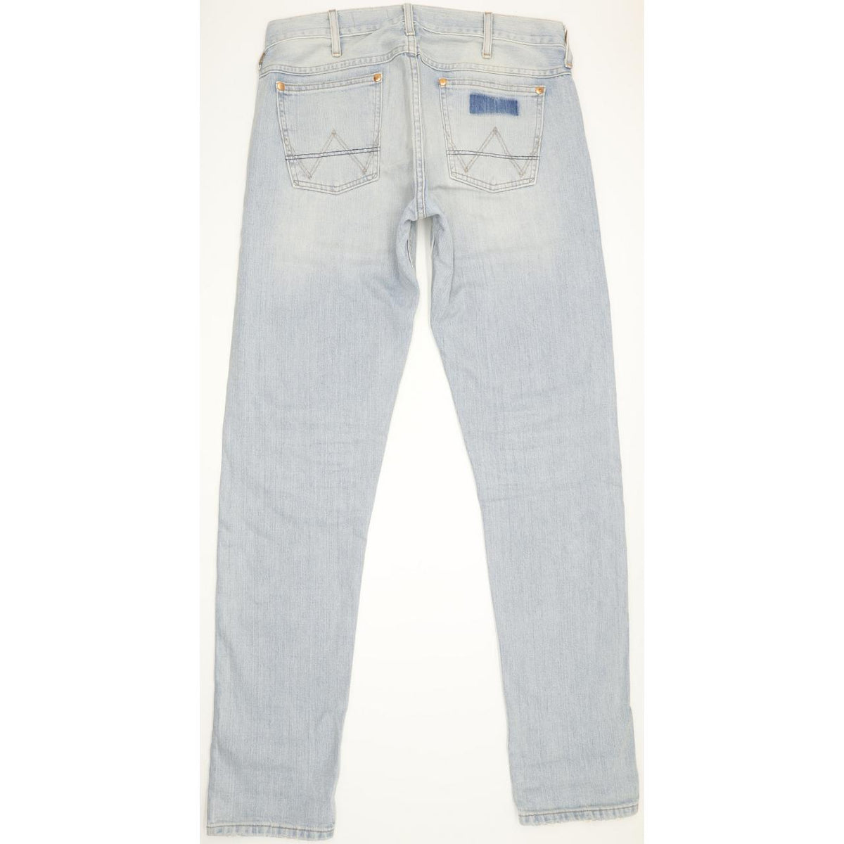 Wrangler Colton Men Blue Straight Slim Jeans W31 L34