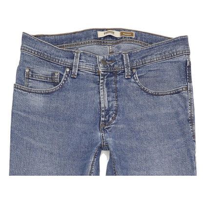 Pioneer Rando Men Blue Straight Regular Stretch Jeans W32 L32
