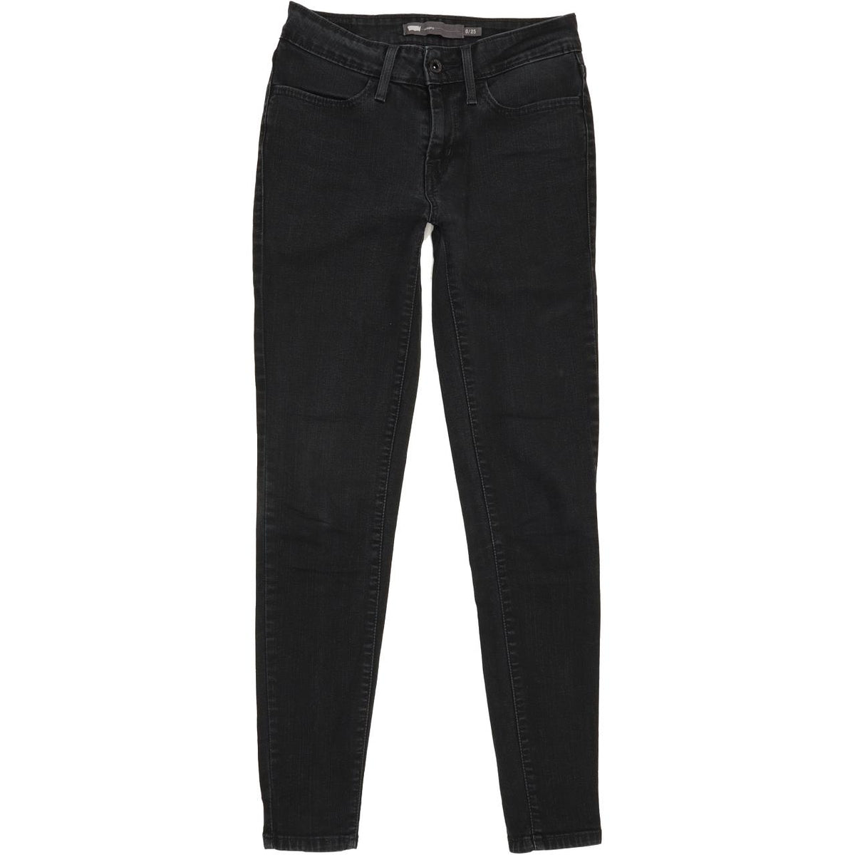 Levi's Women Black Skinny Slim Stretch Leggings W25 L28