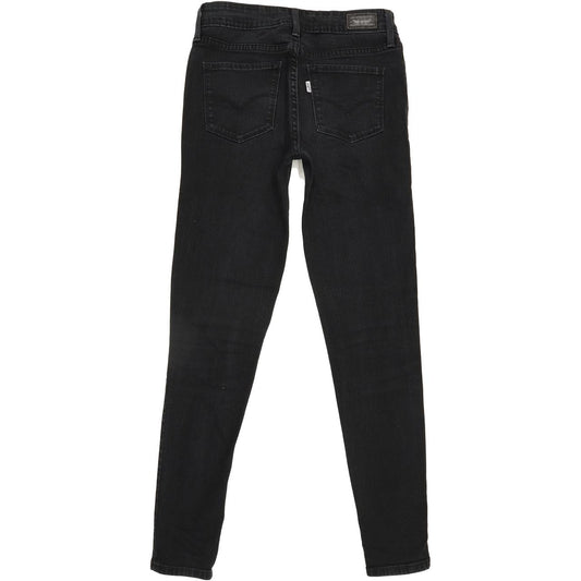 Levi's Women Black Skinny Slim Stretch Leggings W25 L28