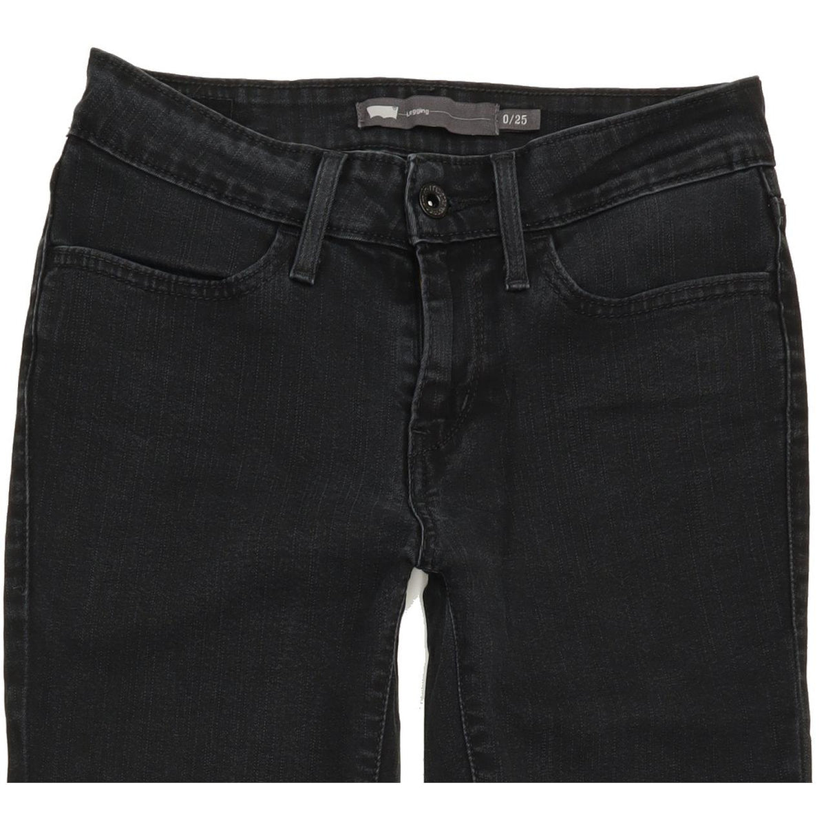 Levi's Women Black Skinny Slim Stretch Leggings W25 L28
