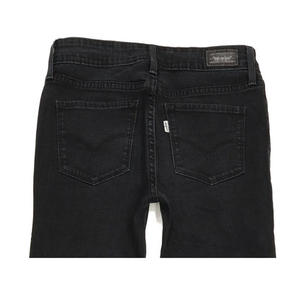 Levi's Women Black Skinny Slim Stretch Leggings W25 L28