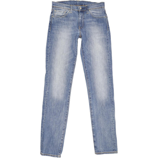 Levi's 511 Men Blue Straight Slim Stretch Jeans W30 L33