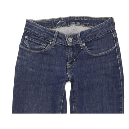 G-Star Bold Curve Women Blue Skinny Slim Stretch Jeans W27 L32