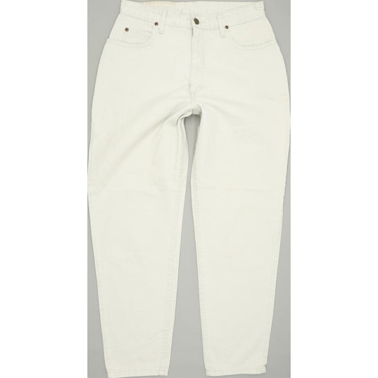 Lee Virginia Beige Straight Regular Jeans High Waisted W31 L29