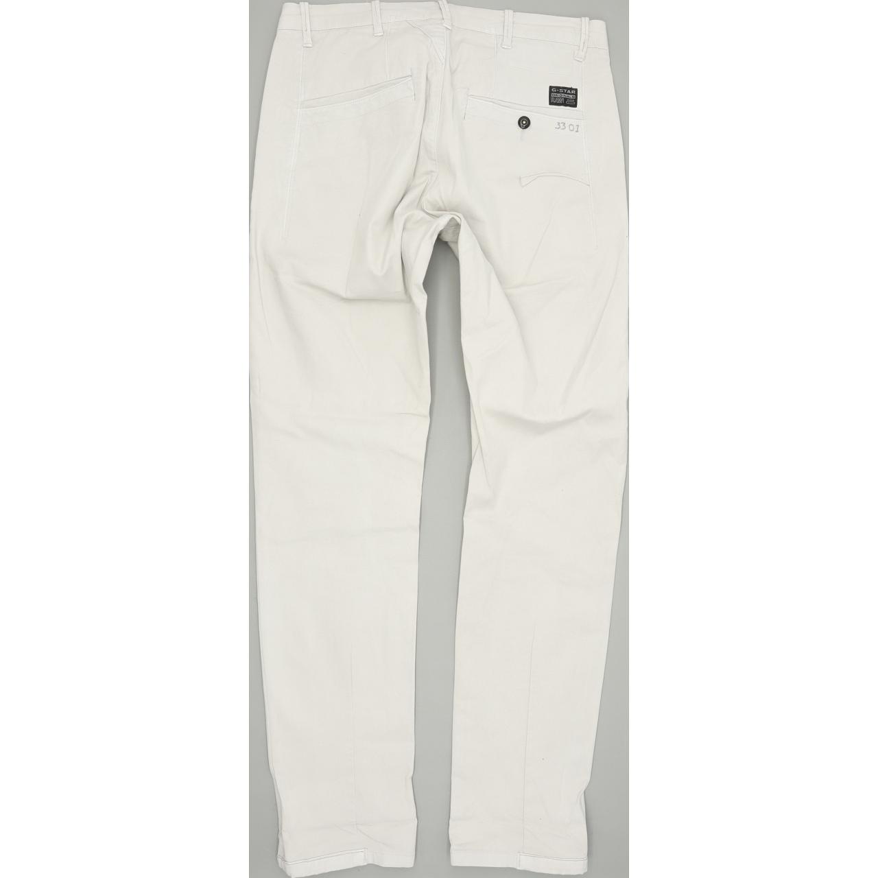 G-Star Bronson  Women Beige Straight Regular Chino Jeans W27 L32