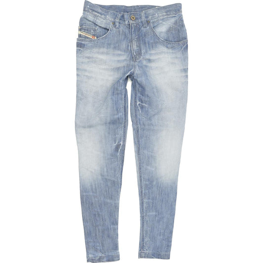 Diesel Nyokaj 00YB3 Women Blue Skinny Slim Jeans W27 L29