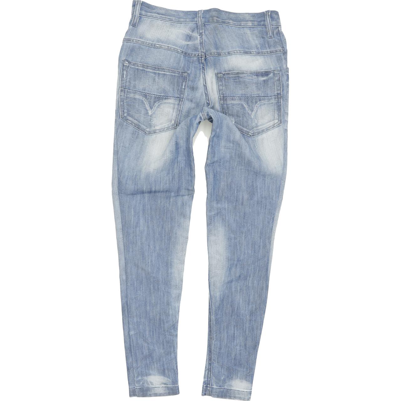 Diesel Nyokaj 00YB3 Women Blue Skinny Slim Jeans W27 L29