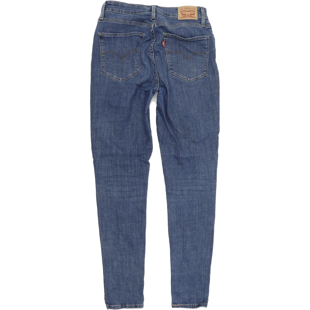 Levi's 721 High Rise Women Blue Skinny Slim Stretch Jeans W29 L30