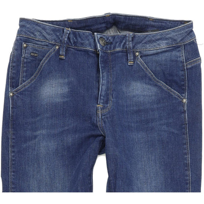 G-Star 5622 Women Blue Skinny Slim Stretch Jeans W28 L34