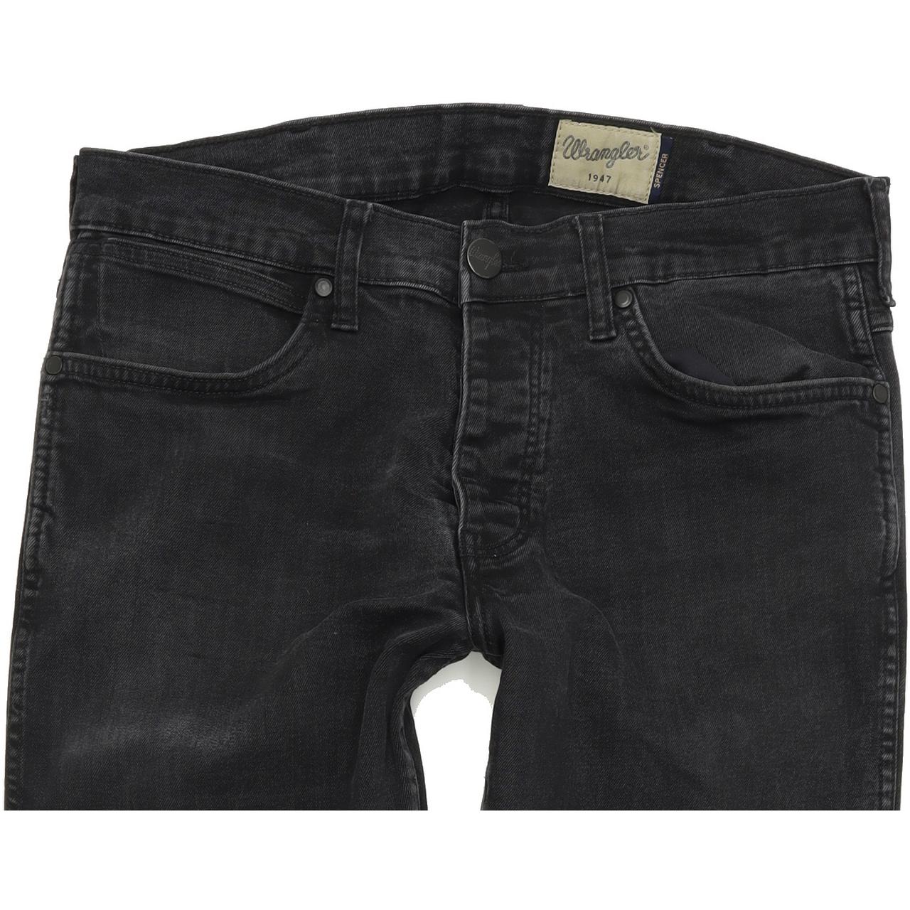 G-Star Spencer Men Charcoal Straight Regular Stretch Jeans W32 L34