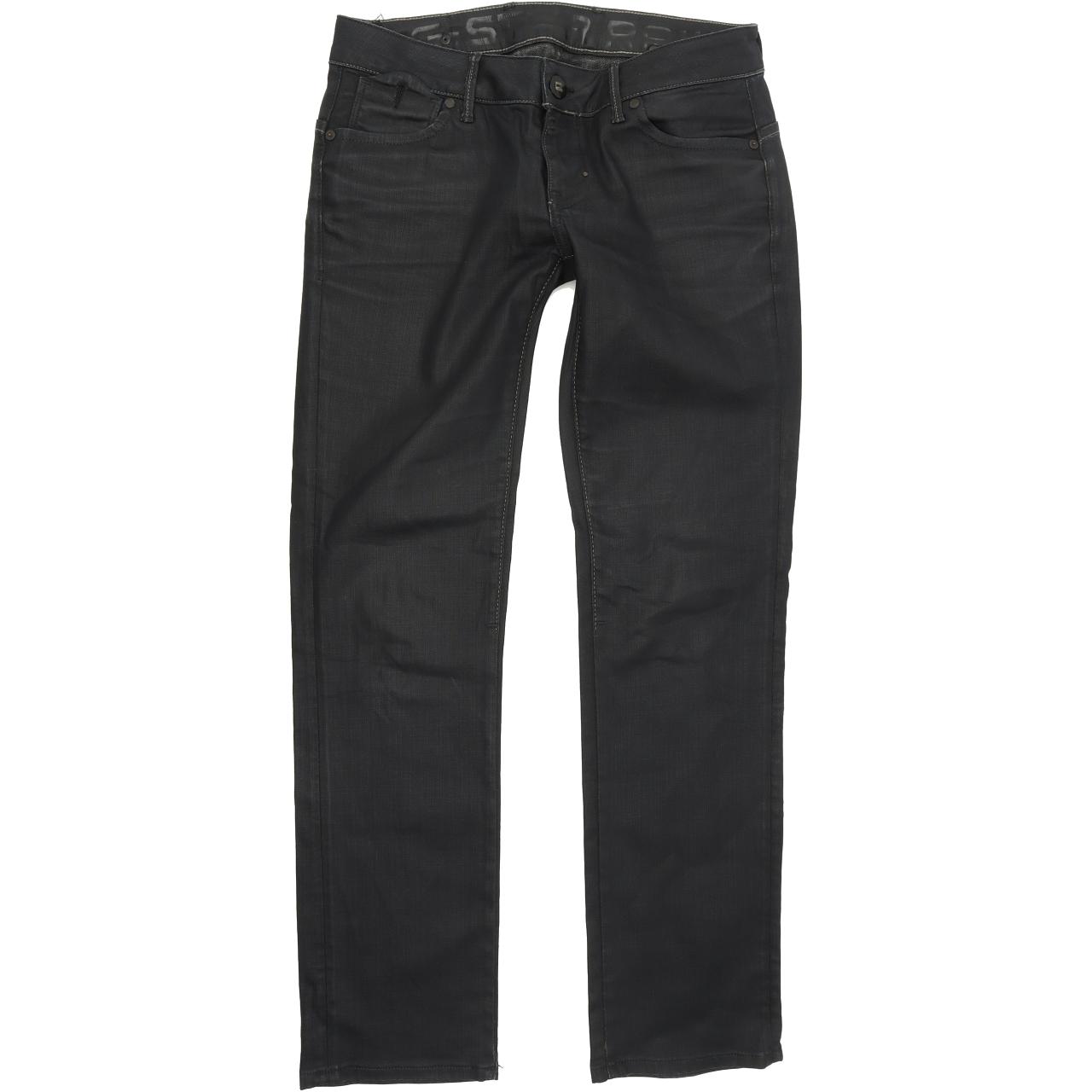 G-Star Corvet Women Blue Straight Regular Stretch Jeans W30 L32