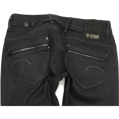 G-Star Corvet Women Blue Straight Regular Stretch Jeans W30 L32