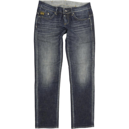 G-Star Midge Women Blue Straight Regular Stretch Jeans W31 L32