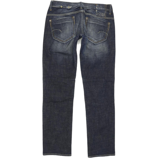 G-Star Midge Women Blue Straight Regular Stretch Jeans W31 L32
