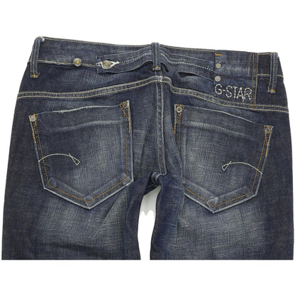 G-Star Midge Women Blue Straight Regular Stretch Jeans W31 L32