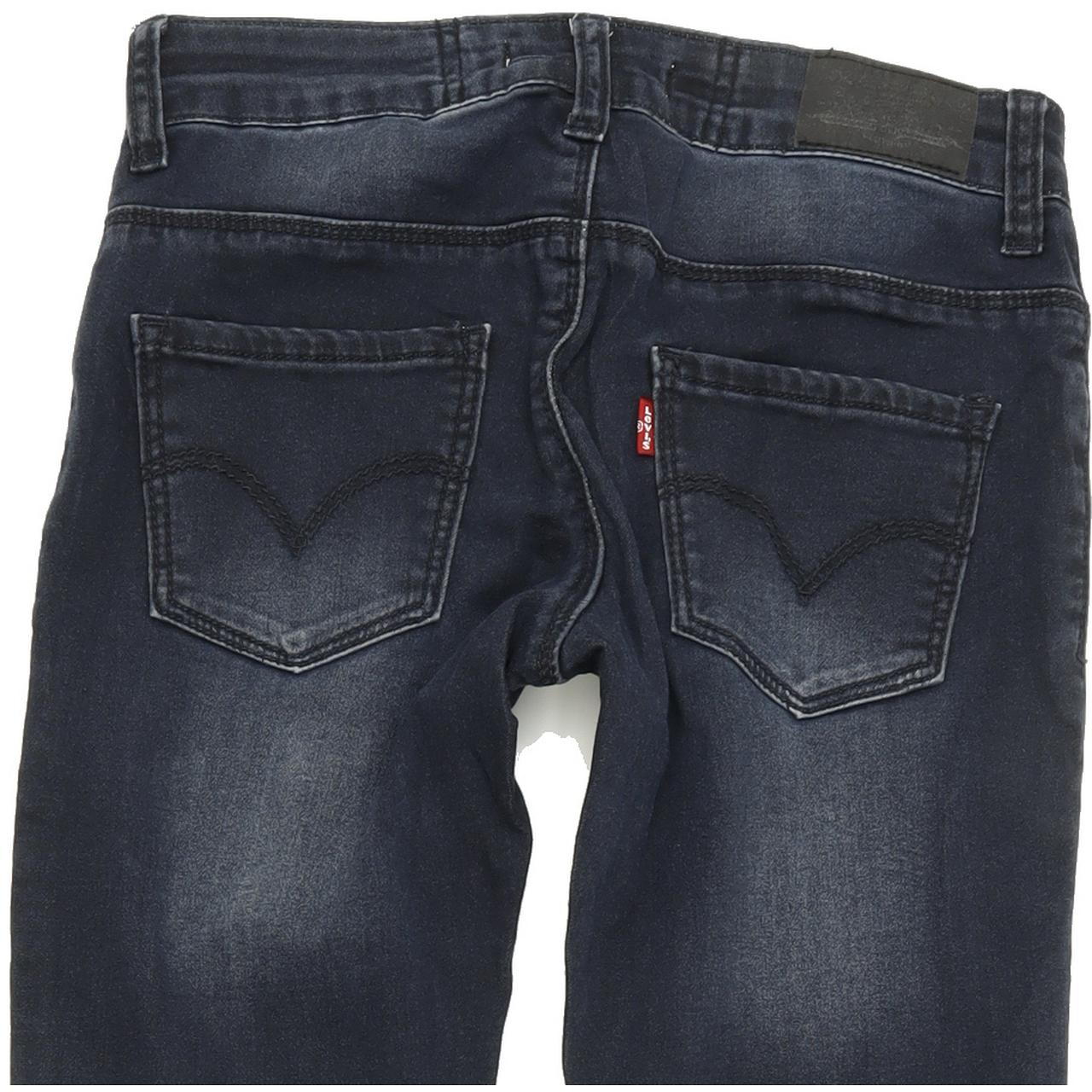 Levi's Kids 710 Super Women Blue Skinny Slim Stretch Jeans W24 L30