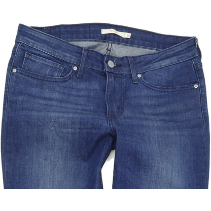 Levi's 711 Women Blue Skinny Slim Stretch Jeans W30 L32