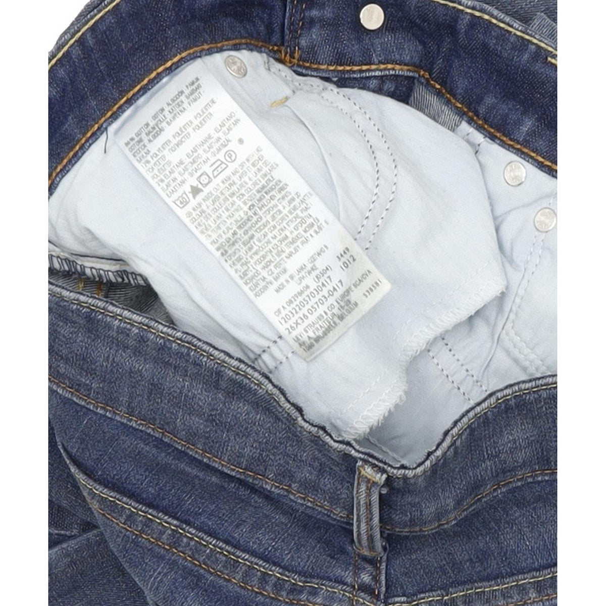 Levi's Demi Curve Women Blue Skinny Slim Stretch Jeans W26 L29