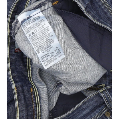 Levi's 571 Women Blue Straight Slim Stretch Jeans W30 L31