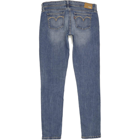 Levi's Slight Curve Women Blue Skinny Slim Stretch Jeans W30 L30