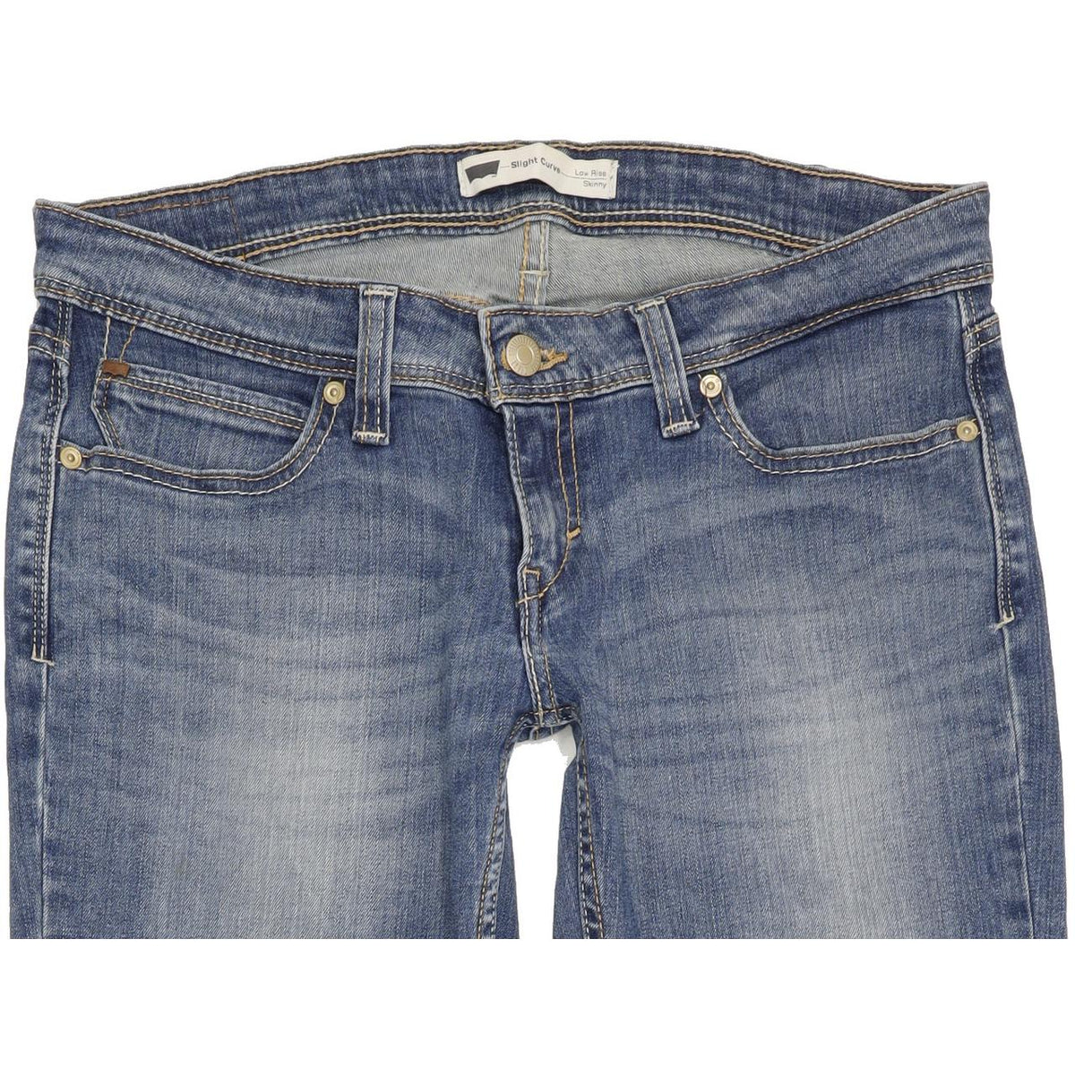 Levi's Slight Curve Women Blue Skinny Slim Stretch Jeans W30 L30