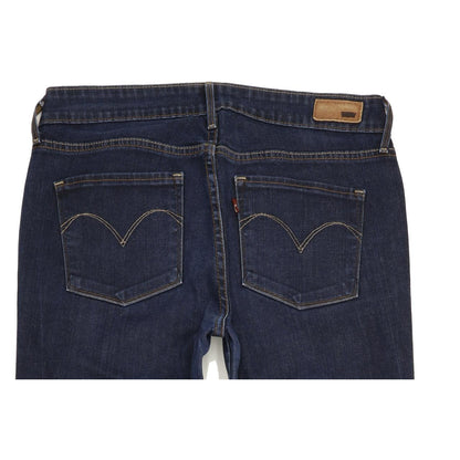 Levi's Slight Curve Women Blue Straight Slim Jeans W29 L32