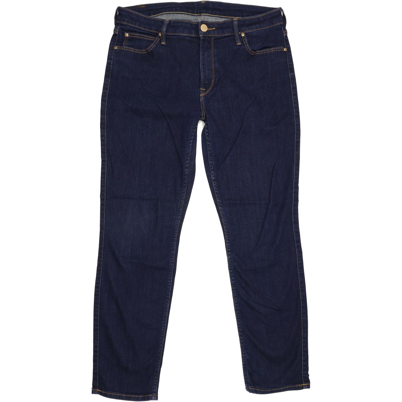 Lee Women Blue Straight Regular Jeans W32 L27
