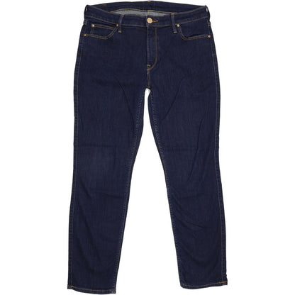 Lee Women Blue Straight Regular Jeans W32 L27