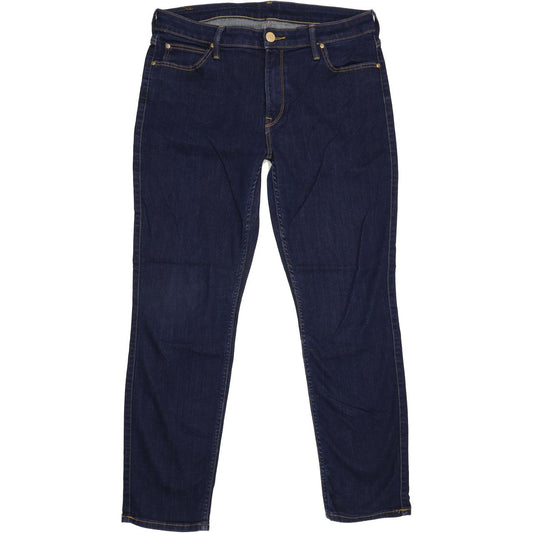 Lee Women Blue Straight Regular Jeans W32 L27
