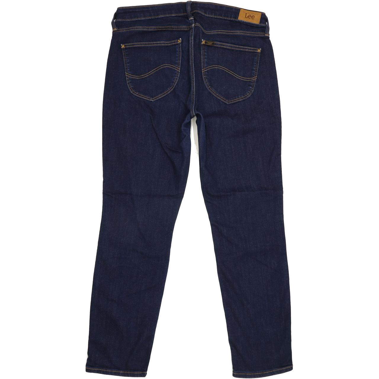 Lee Women Blue Straight Regular Jeans W32 L27