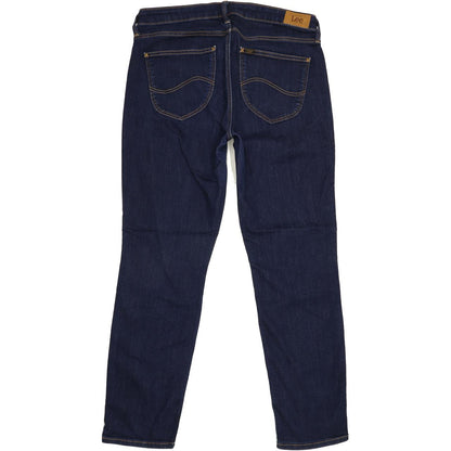 Lee Women Blue Straight Regular Jeans W32 L27