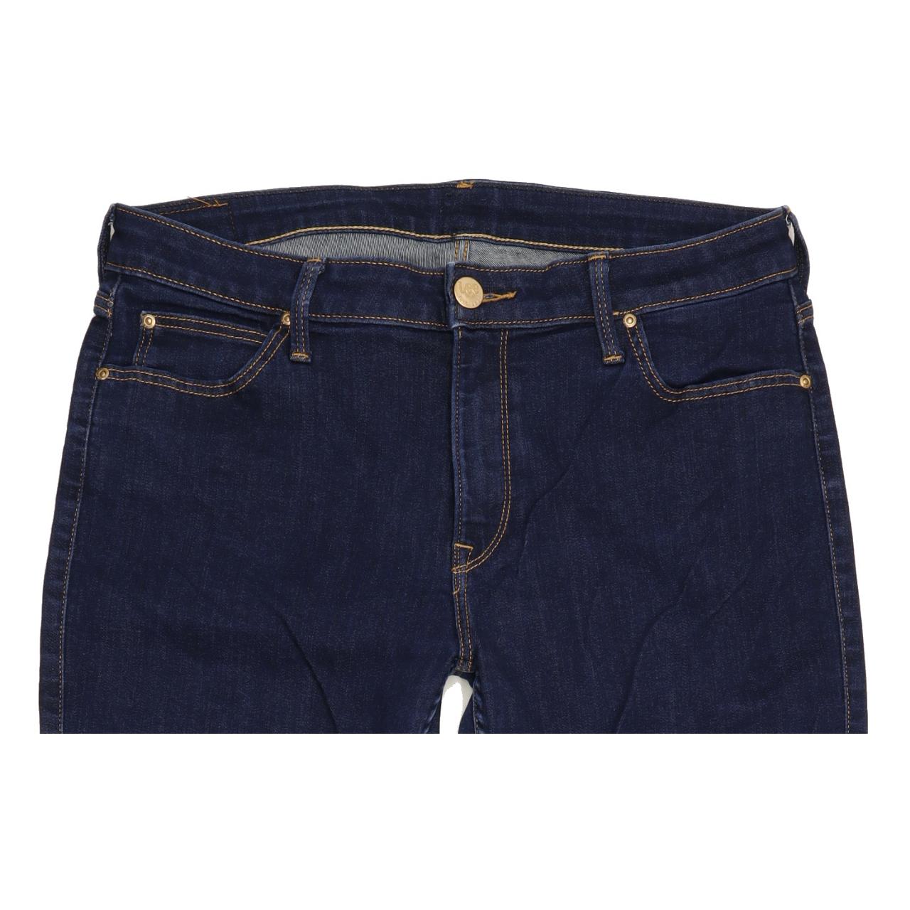 Lee Women Blue Straight Regular Jeans W32 L27