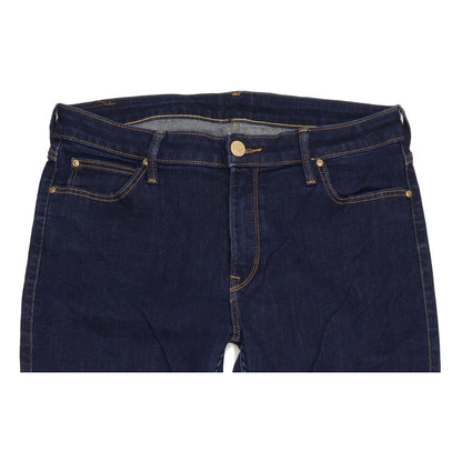 Lee Women Blue Straight Regular Jeans W32 L27