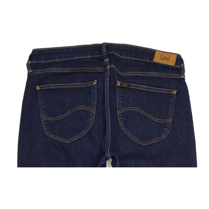 Lee Women Blue Straight Regular Jeans W32 L27