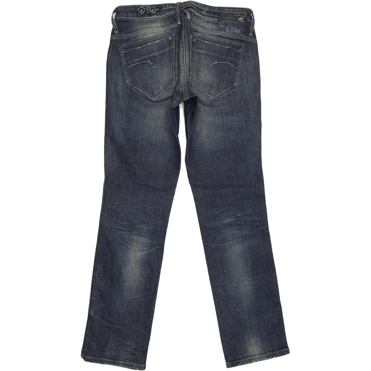 G-Star Midge Dover Women Blue Straight Slim Stretch Jeans W29 L30