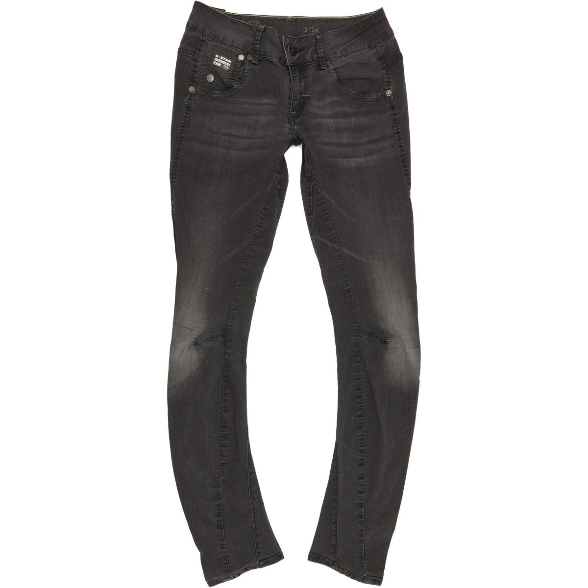 G-Star Women Charcoal Skinny Slim Jeans W26 L30