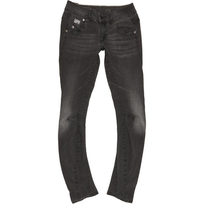 G-Star Women Charcoal Skinny Slim Jeans W26 L30