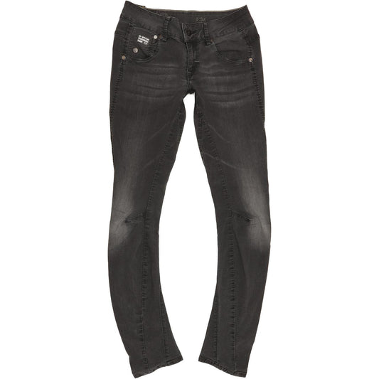 G-Star Women Charcoal Skinny Slim Jeans W26 L30