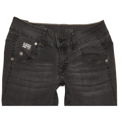 G-Star Women Charcoal Skinny Slim Jeans W26 L30
